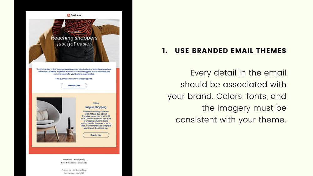 Use Branded Email Themes