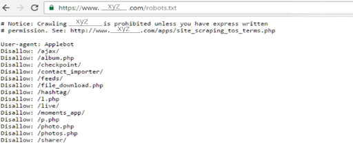 Improve The Robots.Txt File