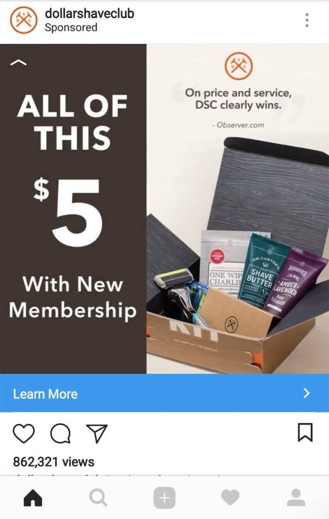 instagram ads