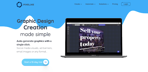 3. Pixelixe: Creating Social Media Visuals