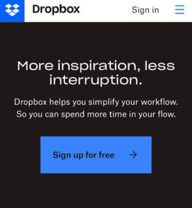 marketing tools dropbox
